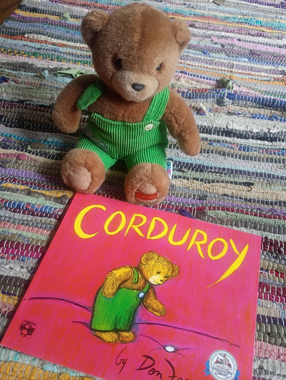 Corduroy Plush And Book - Picture 2 of 5